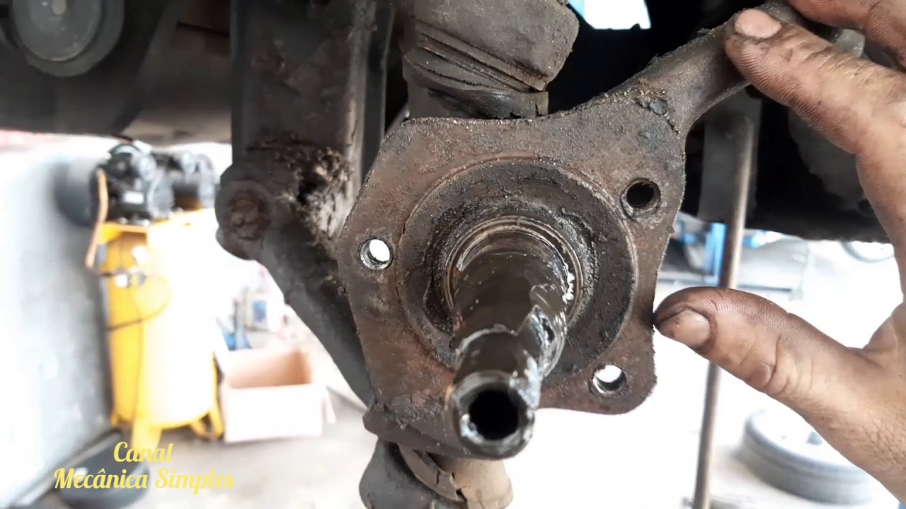 Fusca instalando freio a disco dianteiro 😌