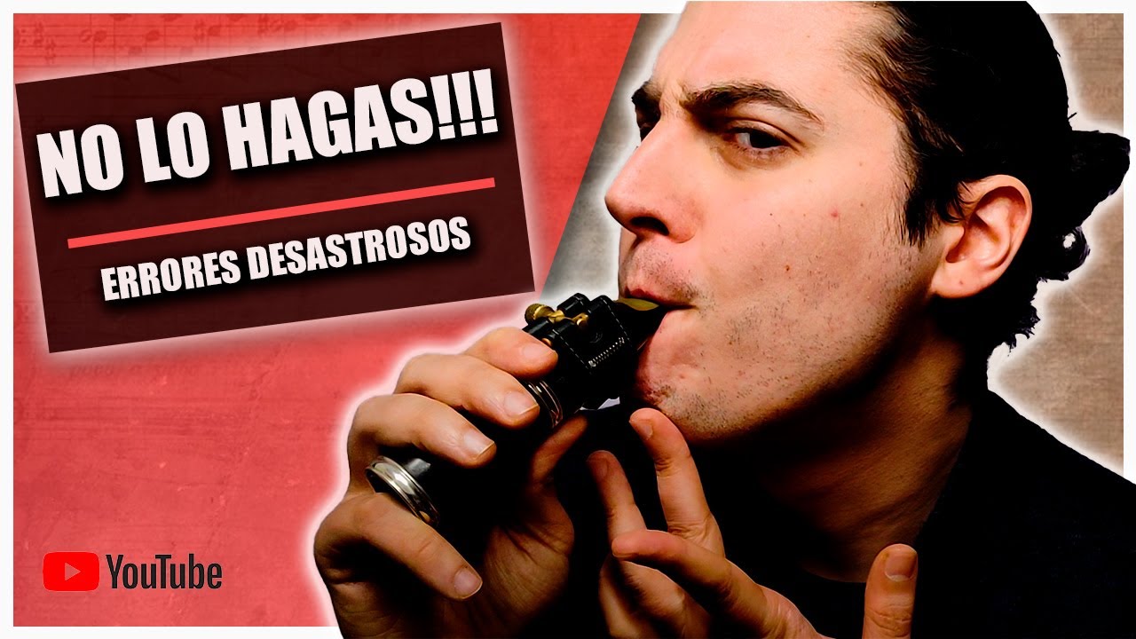 🚧7 (+ 1) ERRORES que DESTRUYEN🔥 la EMBOCADURA del Clarinete | CURSO de Clarinete🔝 | #06#