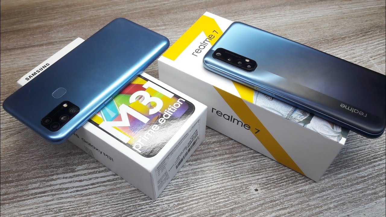 Galaxy M31 Prime Edition vs Realme 7 - Which Should You Buy ?