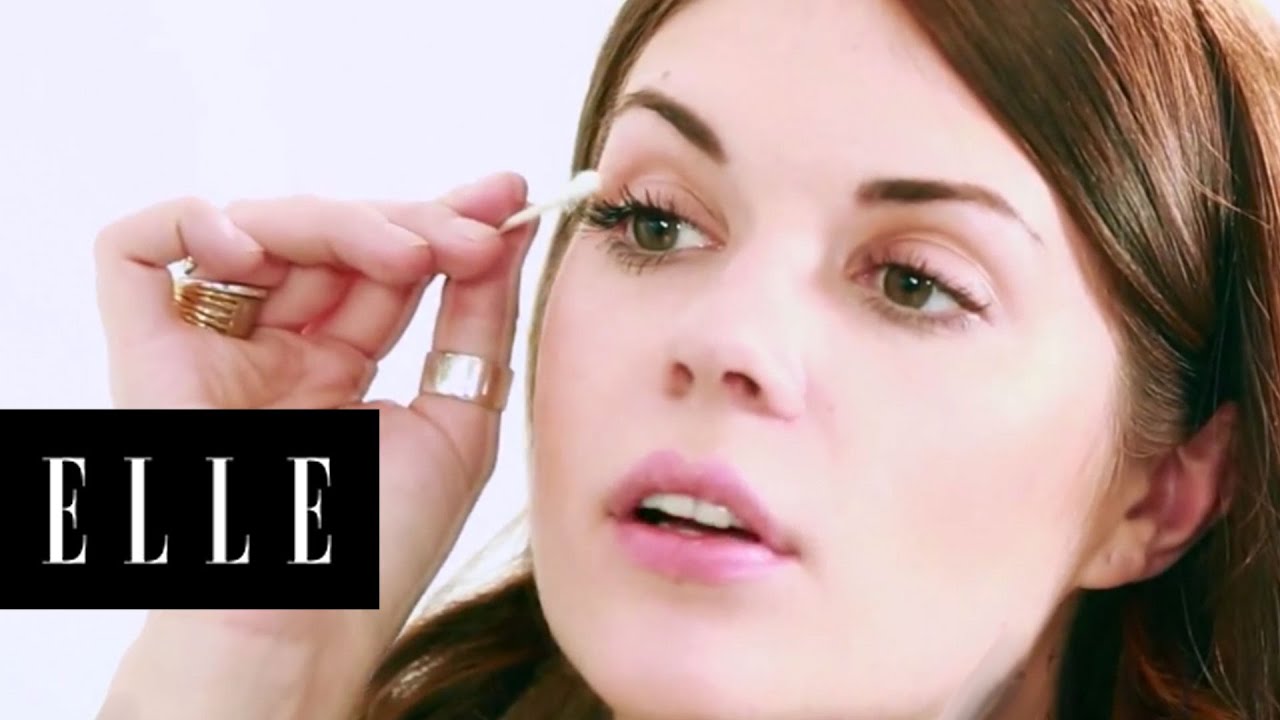 How to Apply False Eyelashes | ELLE
