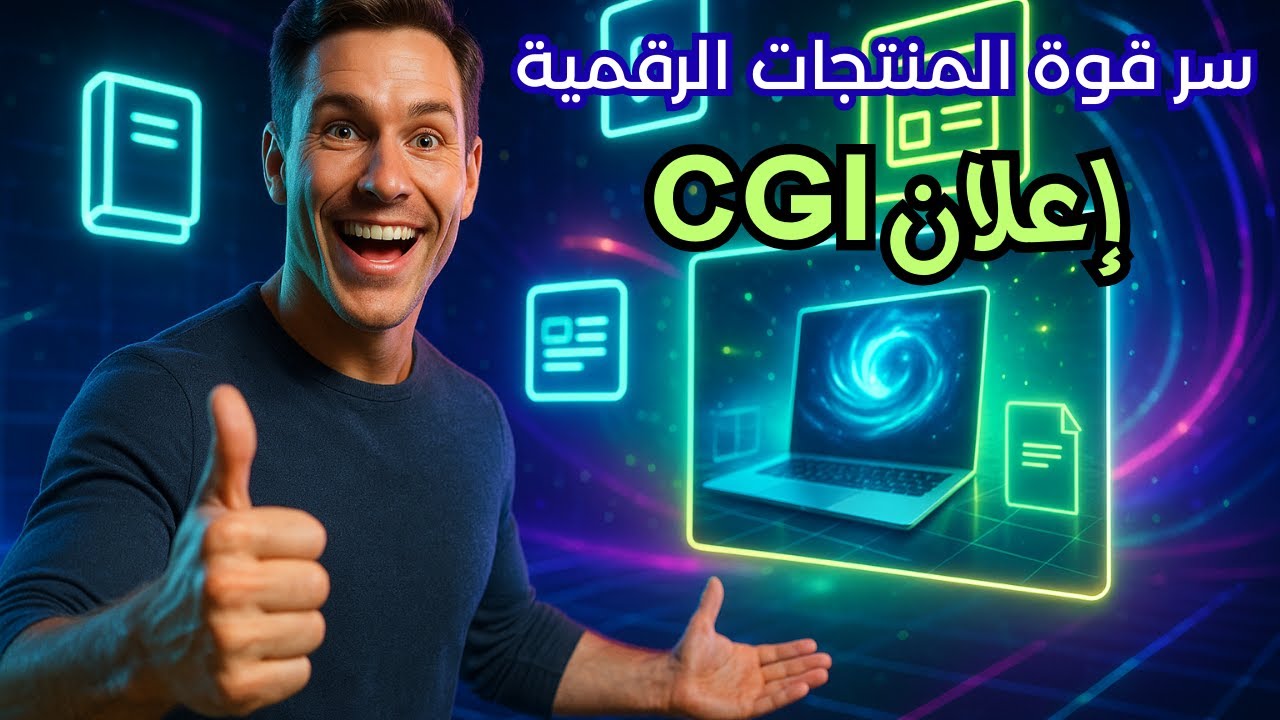 إزاي تعمل إعلان CGI مبهر لمنتجاتك الرقمية بالذكاء الاصطناعي خطوة بخطوة