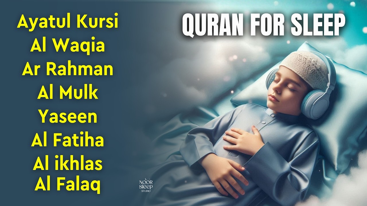 Quran Recitation for Calming Heart & Soul | Fatiha, Ayatul Kursi, Mulk, Yasin, Ar Rahman