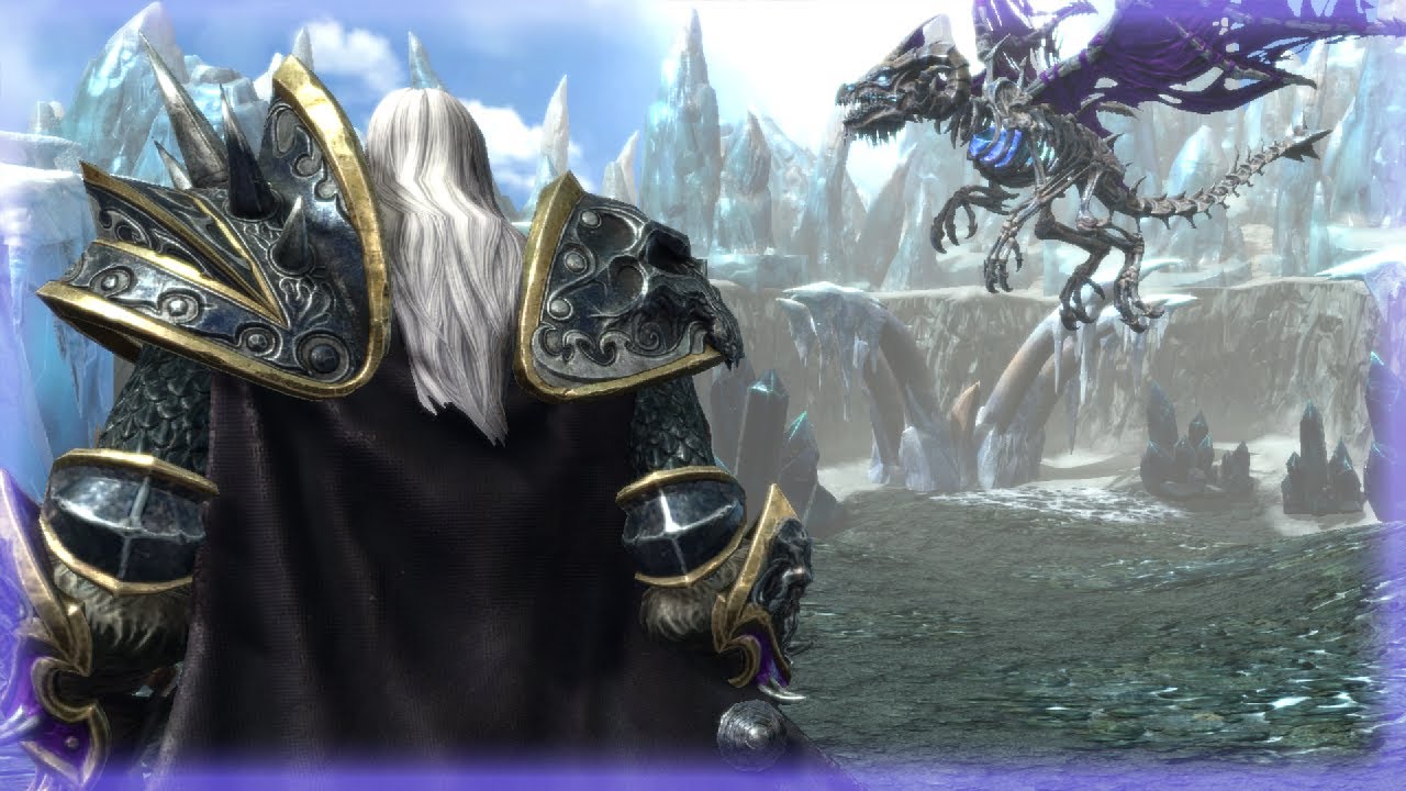 Arthas MATA y Transforma a Sapphiron / Conoce a Anub'arak - Cinematica Remasterizada por Warglaive