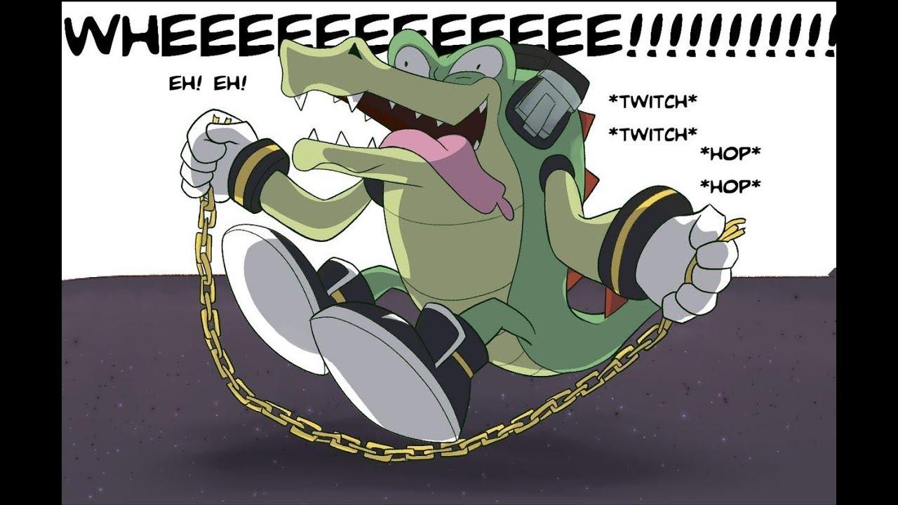 [Team Chaotix Comic Dub] Vector has gone completely insane!