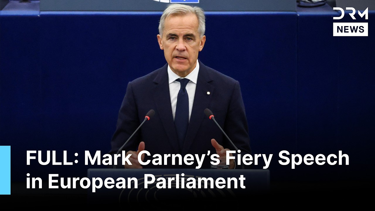 FULL SPEECH: Mark Carney Addresses European Parliament on Global Geopolitical Rupture | AC1B