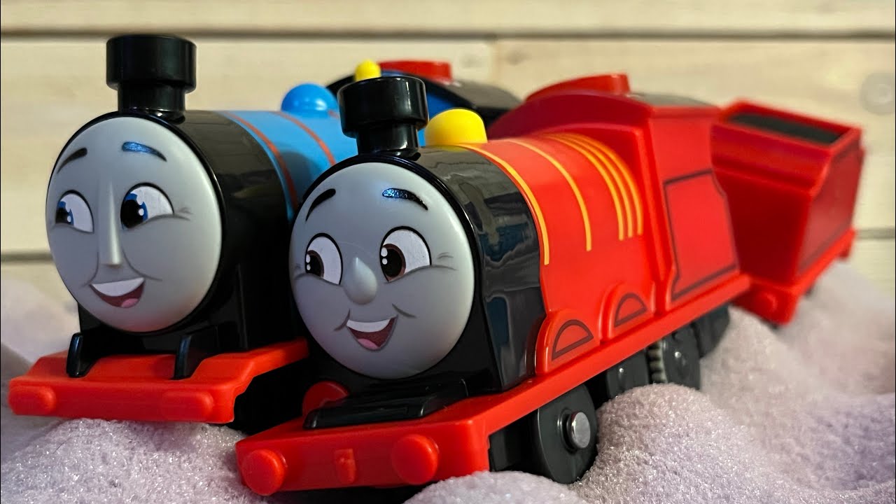 All engines go talking Gordon and James unboxing and review