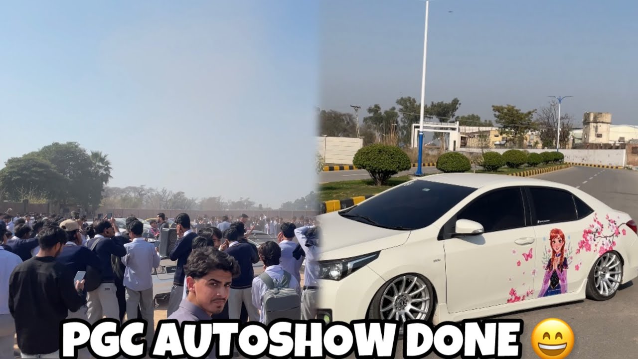 Finally Pgc Auto Show Done 👍🏻 