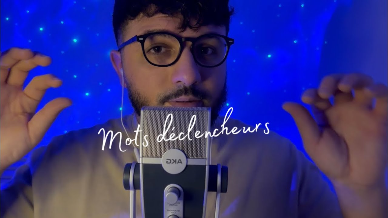 ASMR Mots déclencheurs proche du micro (stéréo)