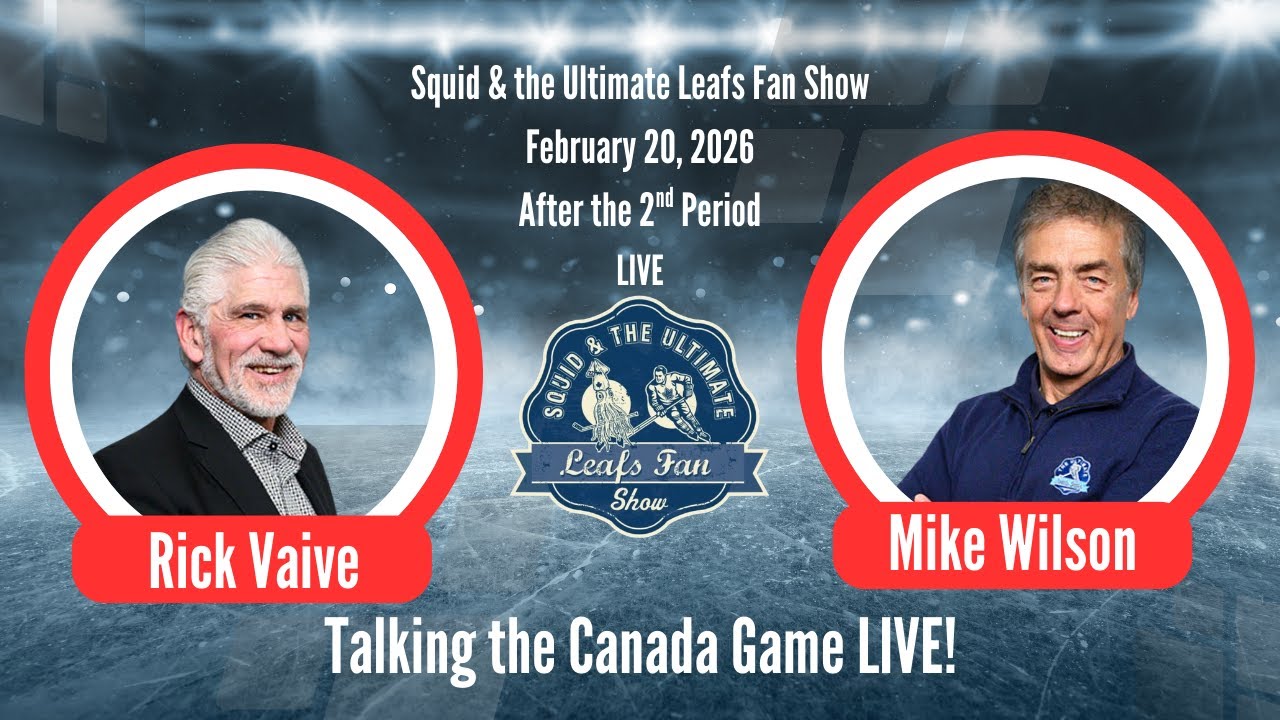 Squid and the Ultimate Leafs Fan - LIVE RECTION - February 20, 2026