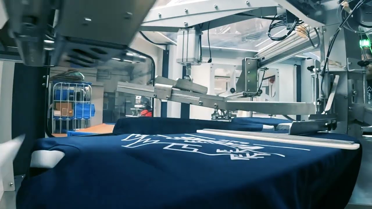 Siebdrucktransfer-Karussell – hochmoderne Textilveredelung