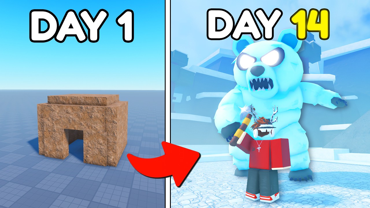 Создание вирусной игры на выживание в Roblox за 14 дней