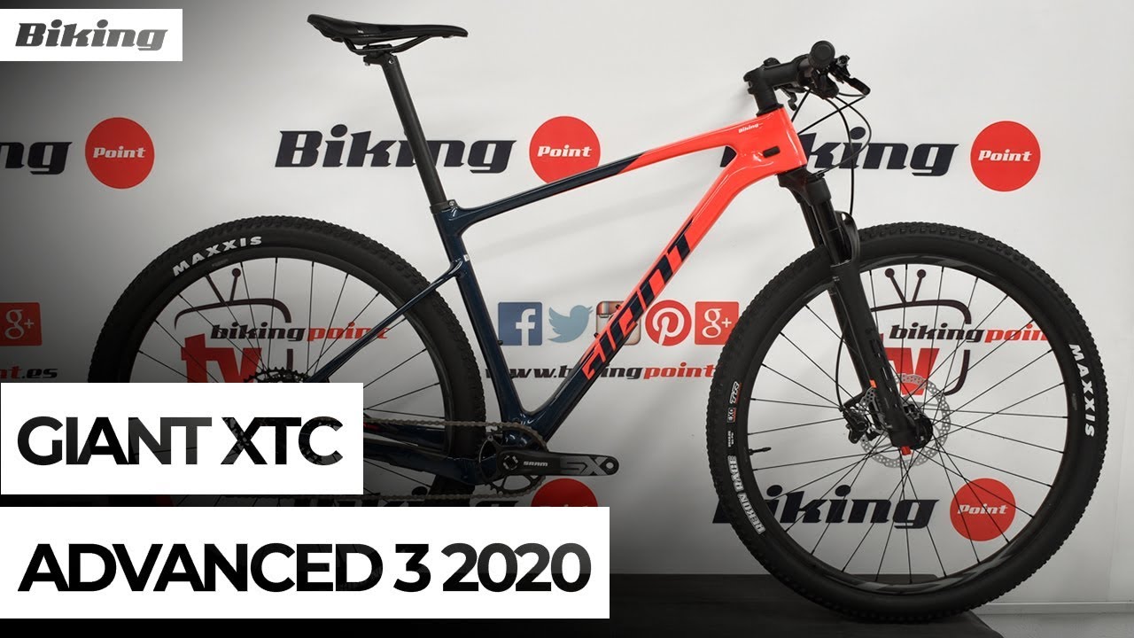Bicicleta Giant XTC Advanced 3 2020 | Presentación