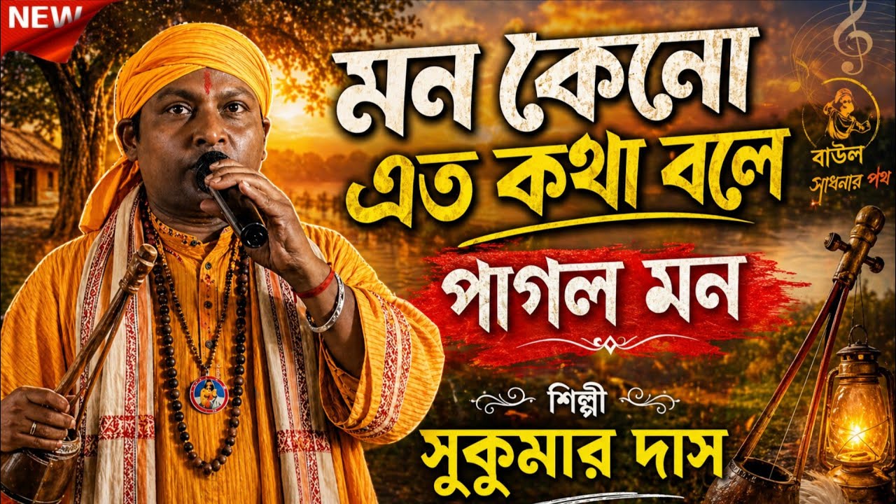 কে বলে পাগল সে যেন কোথায় | সুকুমার দাস | Ke Bole Pagol Se Jeno Kothay | Sukumar Das 