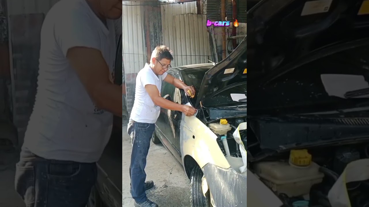 Proceso de pintura y latonería /Chevrolet Spark🇨🇴
