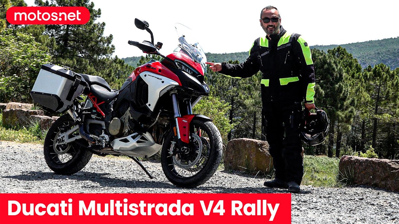 🛣️ Ducati Multistrada V4 Rally 2024 / Prueba y viaje / motos.net