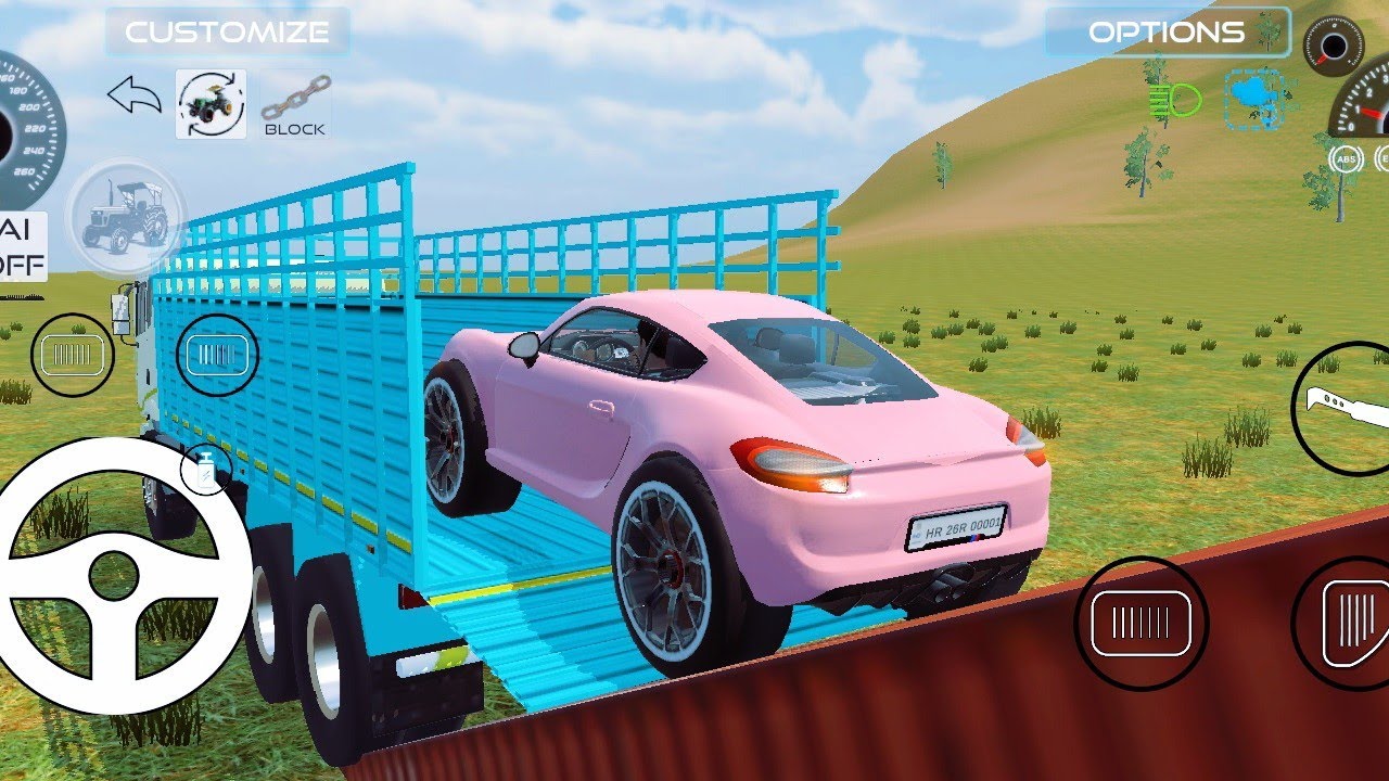 Drive Thar and Truck unloading stone From Dumper in Game 💥 