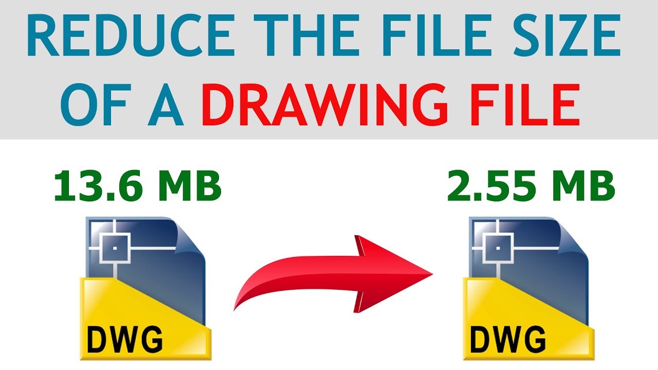 REDUCE AUTOCAD DRAWING FILE SIZE  |  AUTOCAD WBLOCK COMMAND