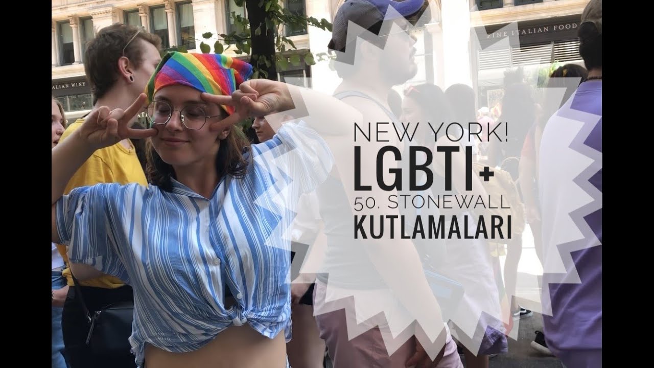NEW YORK! Tarihin en büyük LGBTI+ Yürüyüşü 50. STONEWALL! Gökkuşağı Kadın Kondomu Drag Quennler....
