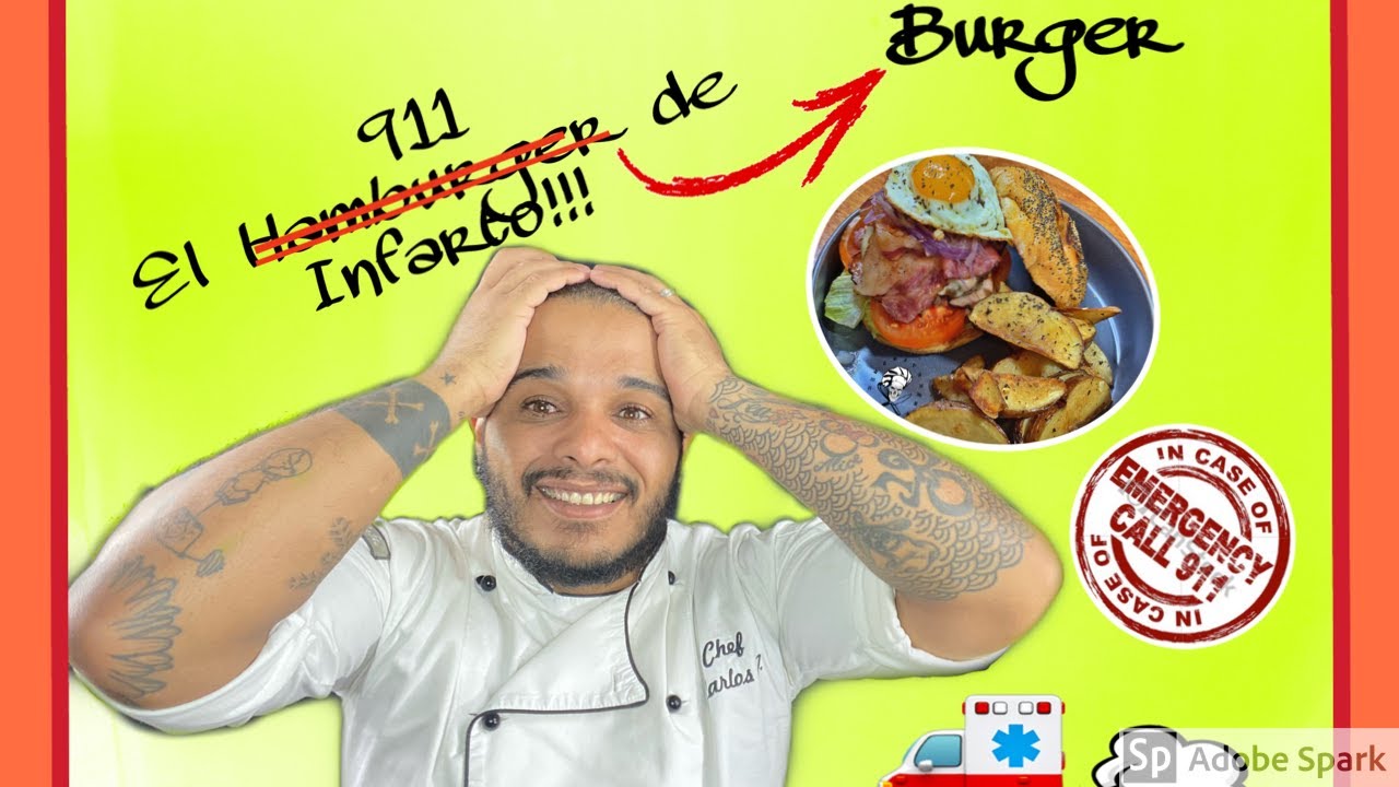 🍔COMO hacer LA (911),MEJOR  HAMBURGUESA  DEL MUNDO🍟,TE puede dar un paro CARDIACO!!!