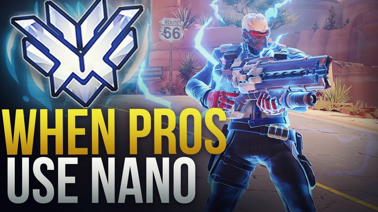 WHEN PROS USE NANO BOOST - Overwatch Montage
