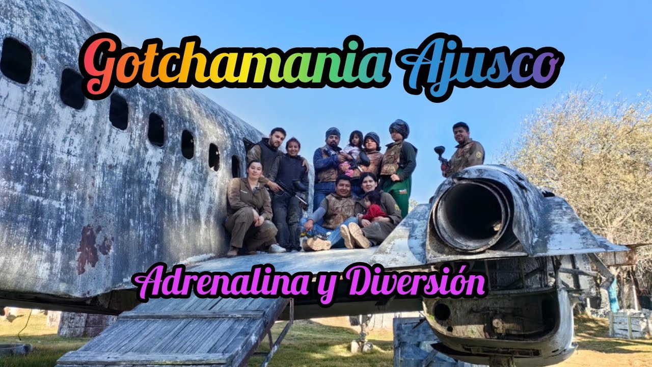 AJUSCO 🌲 GOTCHAMANIA✨ ADRENALINA y DIVERSIÓN #gotcha  #ajusco #cdmx