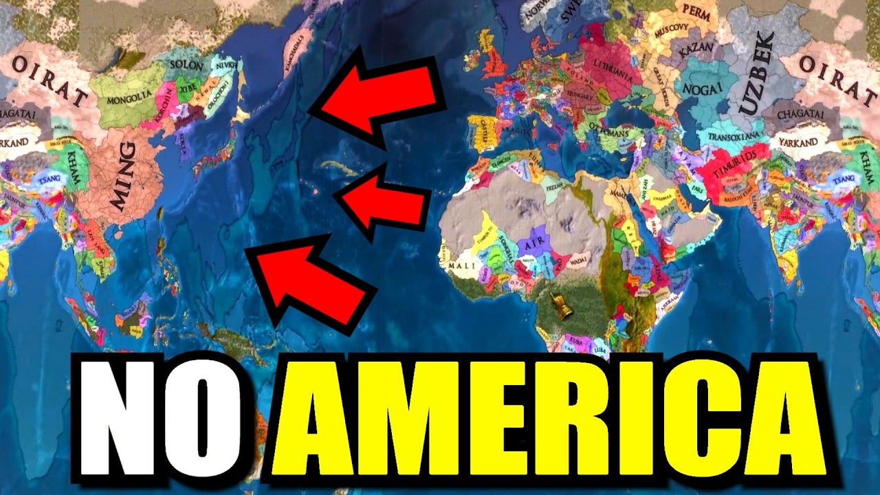 What if Columbus Was 100% CORRECT About the World... (EU4)