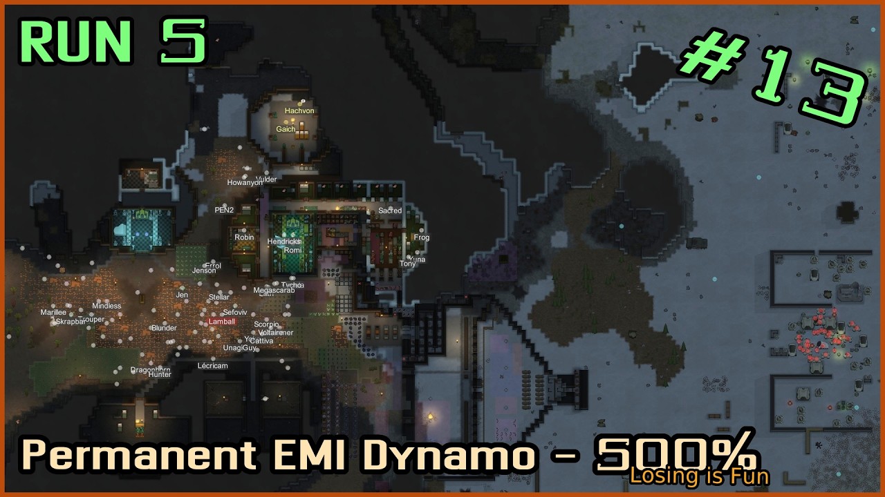 [Rimworld] Permanent EMI Dynamo - RUN 5, #13 - 500% Losing is Fun