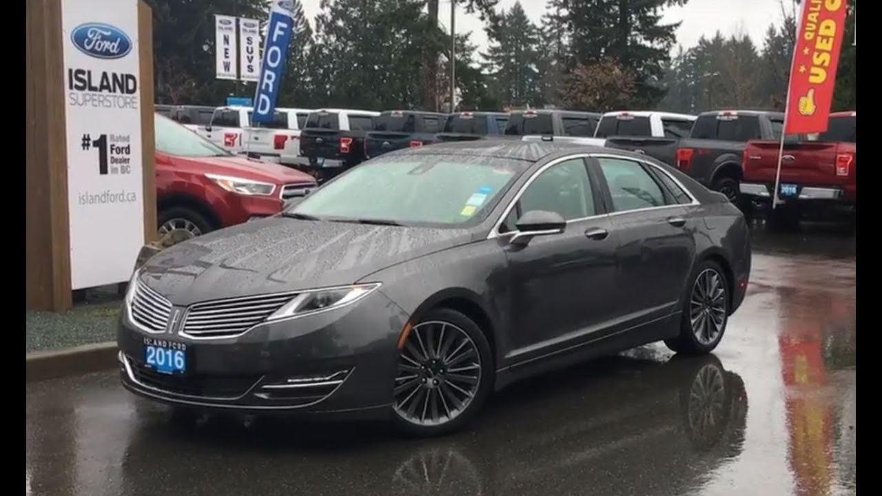 2016 Lincoln MKZ W/Leather, Massaging Seats, NAV Review| Island Ford