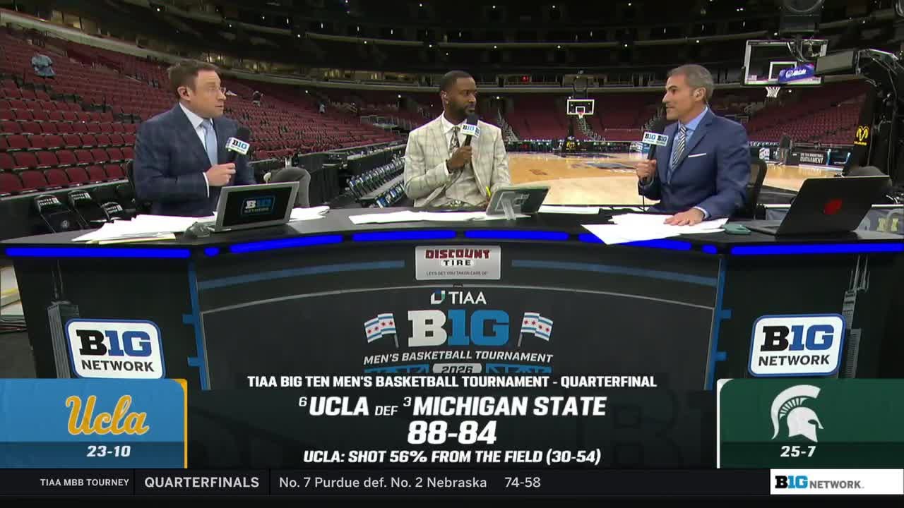 Tournament Recap & Analysis: Purdue Dominates Nebraska and UCLA Upsets Michigan State