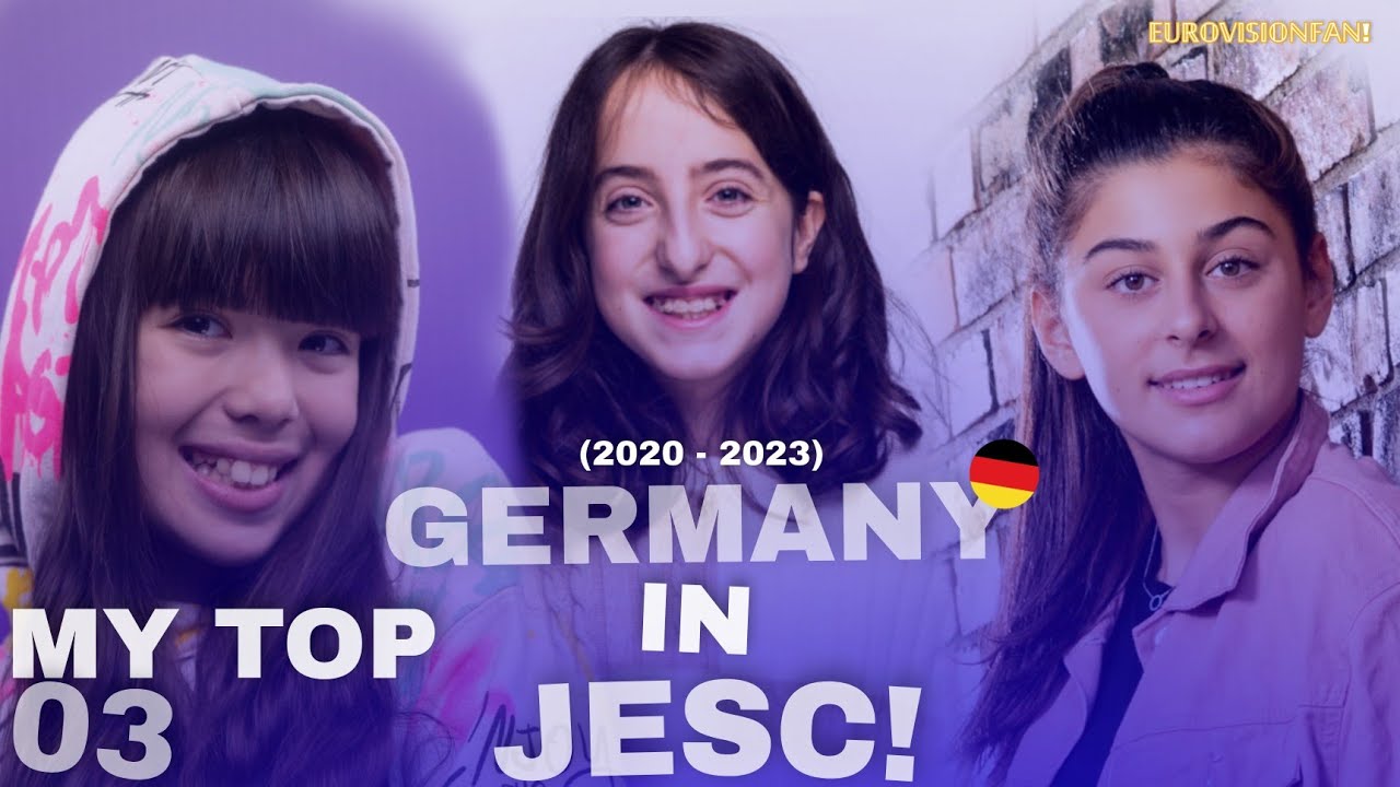 JUNIOR EUROVISION: GERMANY IN JESC 🇩🇪 | MY TOP 3! (2020 - 2023)