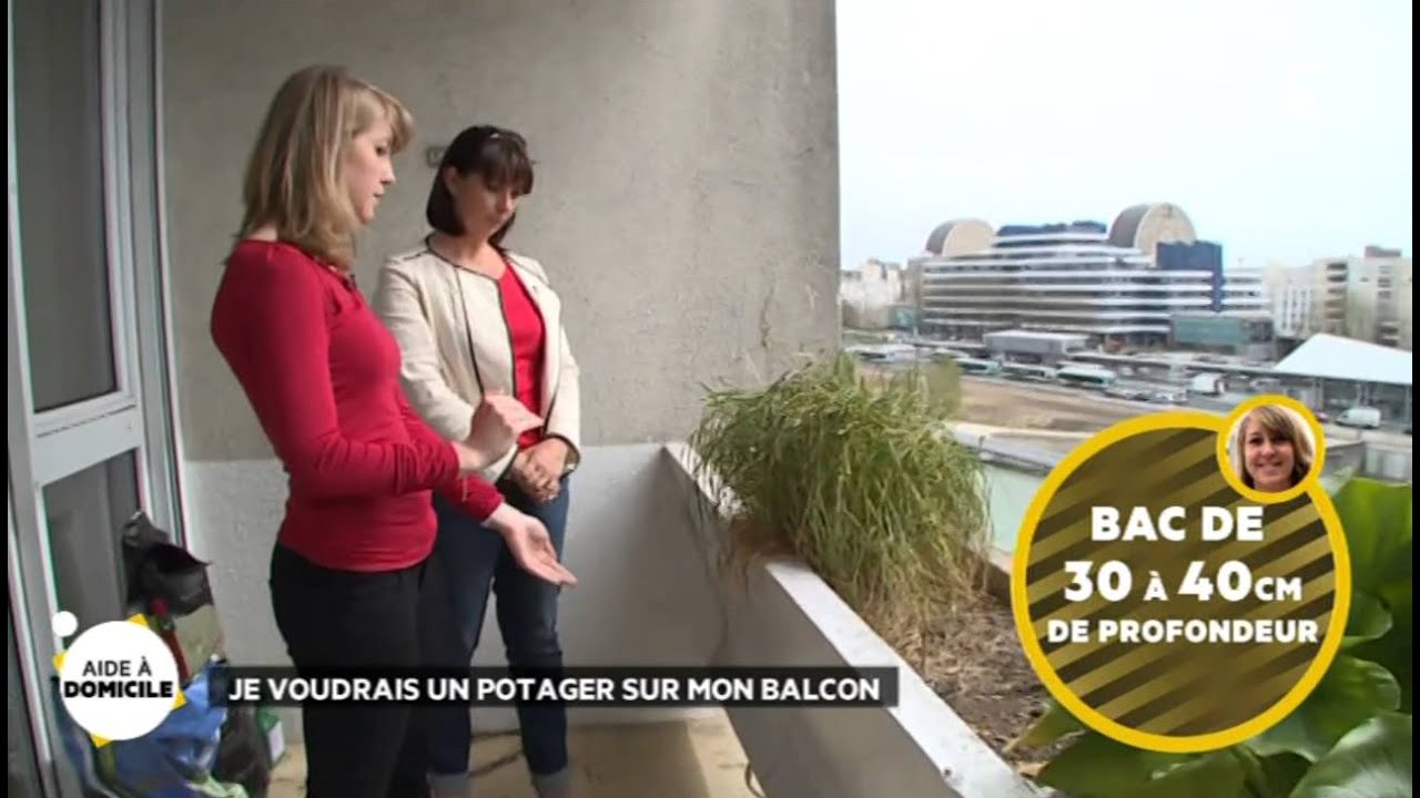 Je voudrais un potager sur mon balcon