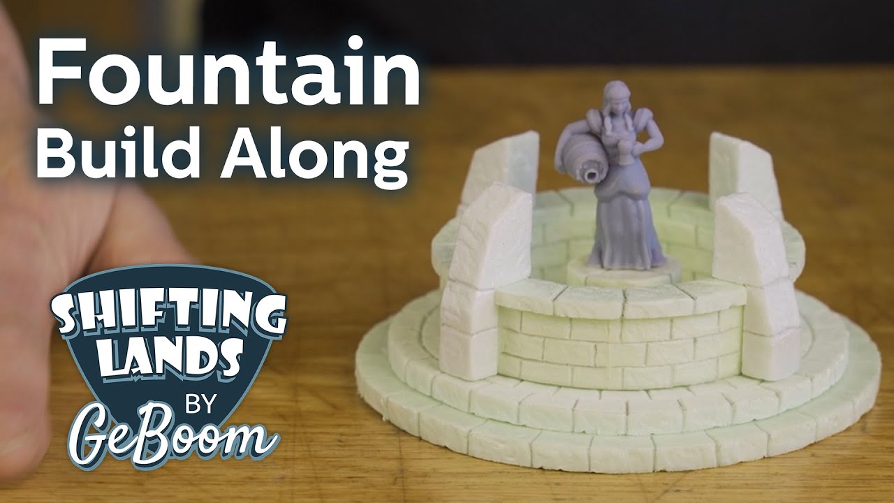 Medieval Fountain Build Along session