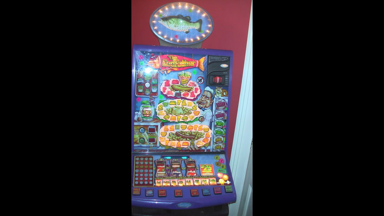 Barcrest The Codfather 2001 Fruit Machine 5 Jackpots LIVE With Talking Fish