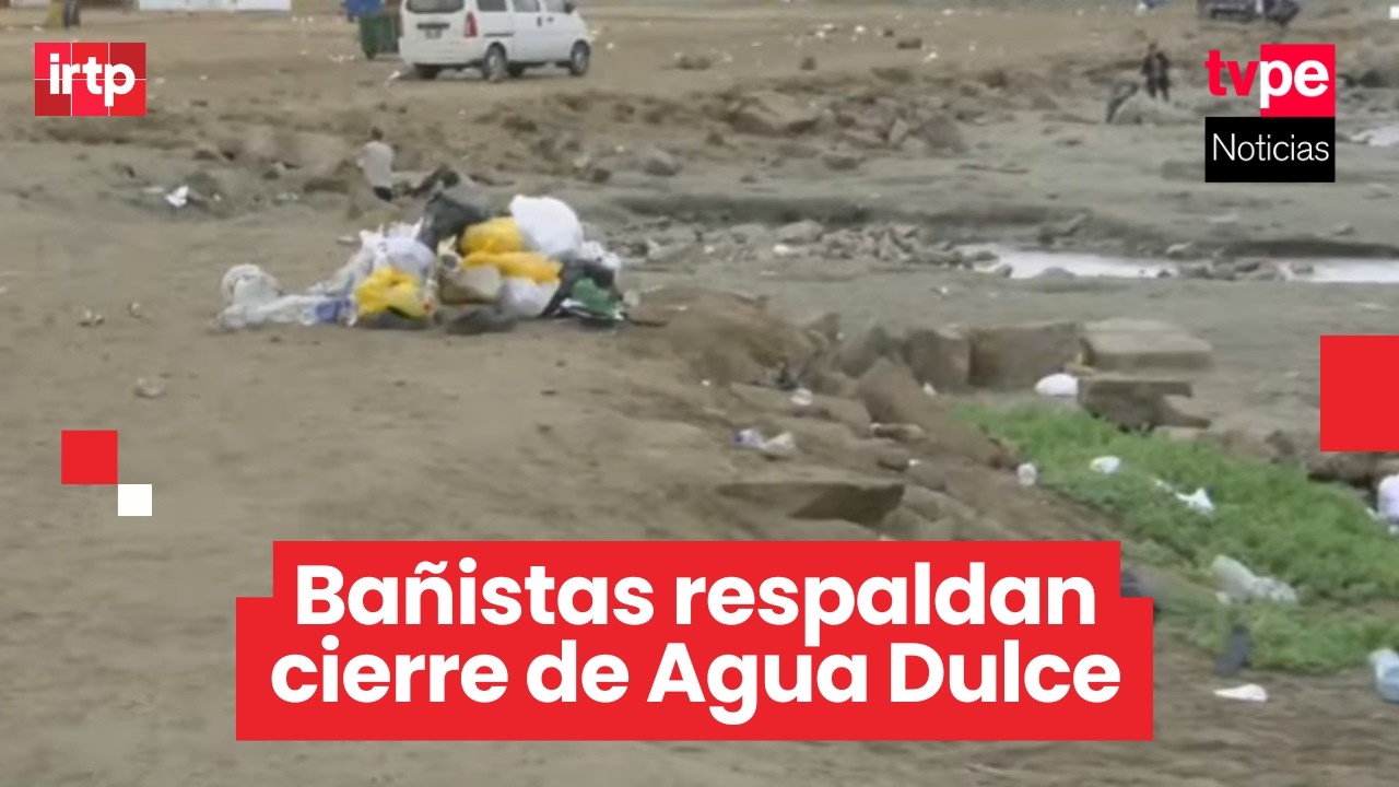 Municipalidad de Chorrillos cierra playa Agua Dulce por contaminación