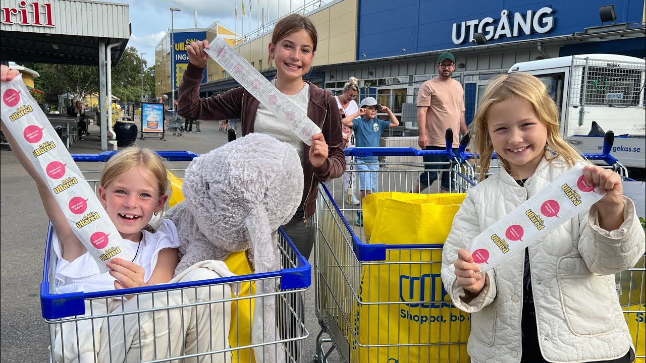 Shopping inför skolstarten på ULLARED - VLOGG