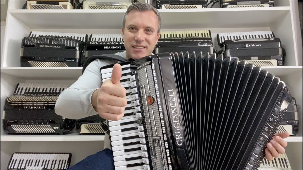Acordeon CRUCIANELLI Polifônica - Quarta - Jeferson Oliveira