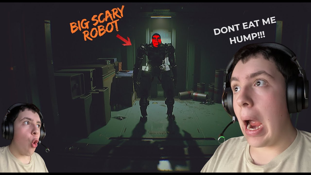 GETTING CHASED DOWN BY A ROBOT ON AN ABANDONED MOON BASE BUT IM CHILL AF! (Routine Chapter 1)