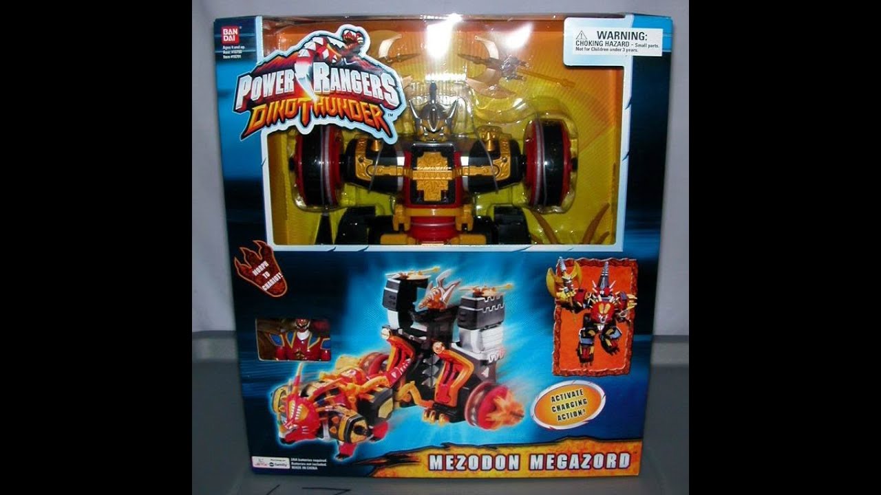 Mezadon Megazord - Power Ranger Dino Thunder