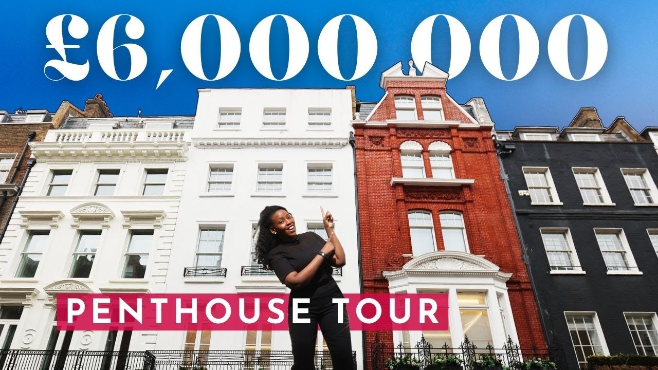 Luxury London Apartment Tour | Inside a £6,000,000 Luxury Penthouse in Mayfair