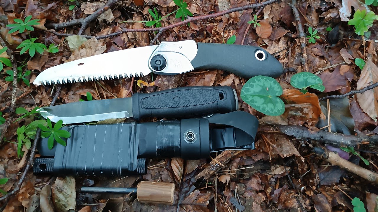Silky Pocketboy. Test auf einer kurzen Runde durch den Wald. Kienspan gefunden.
