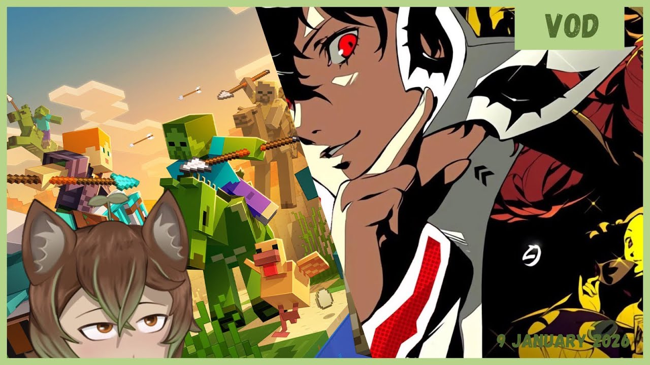 Time to Persona this Royal | First Playthorugh | Minecraft later | !vgen !kofi