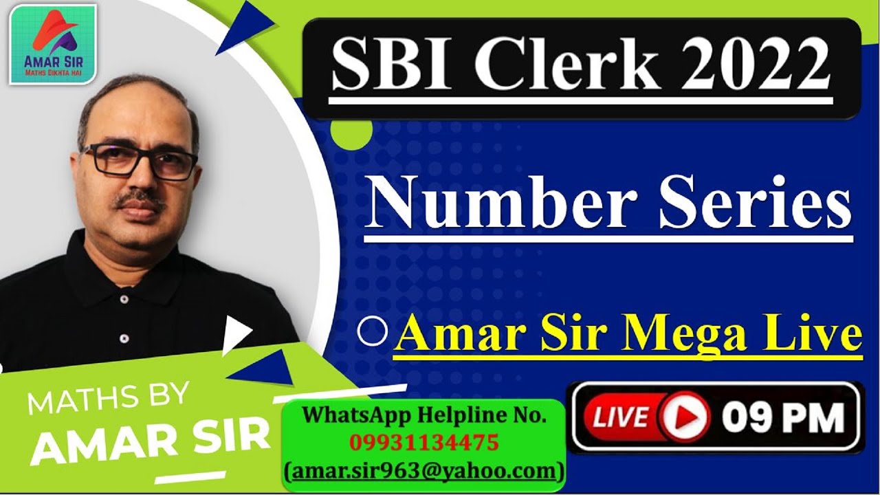 SBI Clerk 2022 |  Expected Number Series | Slope Method | Bank Exams | 