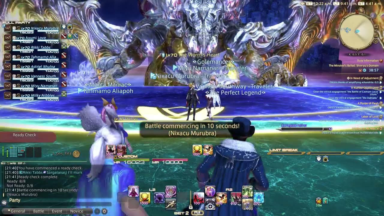 FFXIV [Tank POV] - Shinryu Extreme