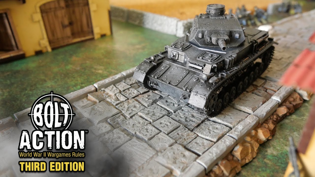 Bolt Action V3 Battle Report, U.S vs Germans