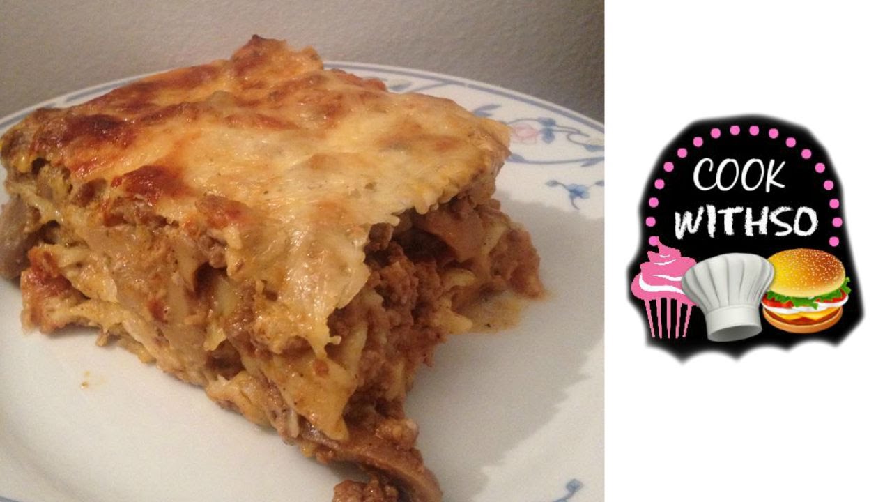 Lasagne bolognaise - Recette simple et rapide (Cookwithso)