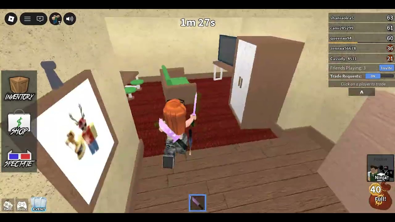 i won a game with the gun