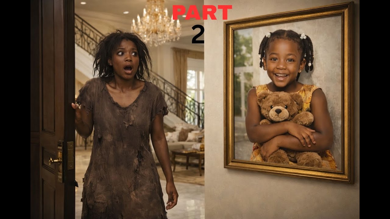 A Homeless Girl Enters Billionaire’s Mansion to Beg for Food — Finds Her Childhood Photo on His Wall