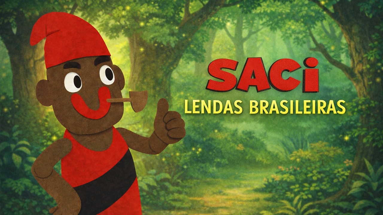 ANIMACRIANÇA - Lendas Brasileiras | SACI (T1/E4)
