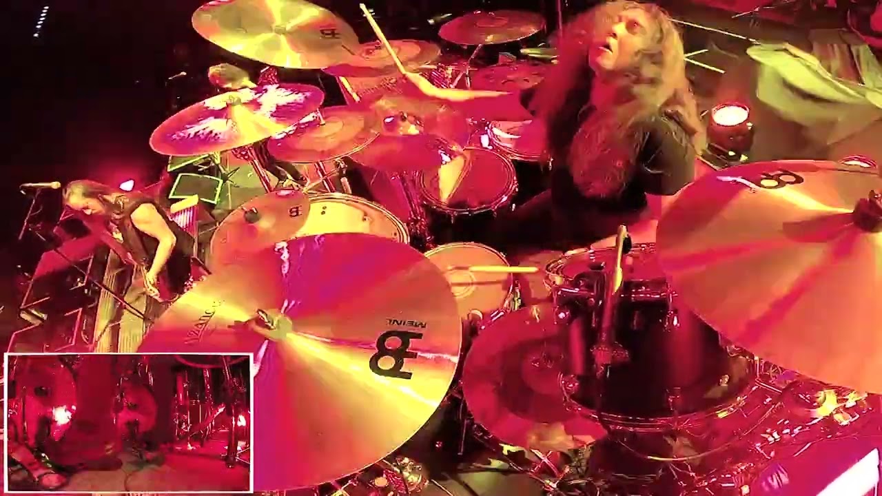 Czarcie Kopyto drum cam - Chris Dovas  @TESTAMENT DNR 08.12.2024 Berlin, Uber Eats Music Hall