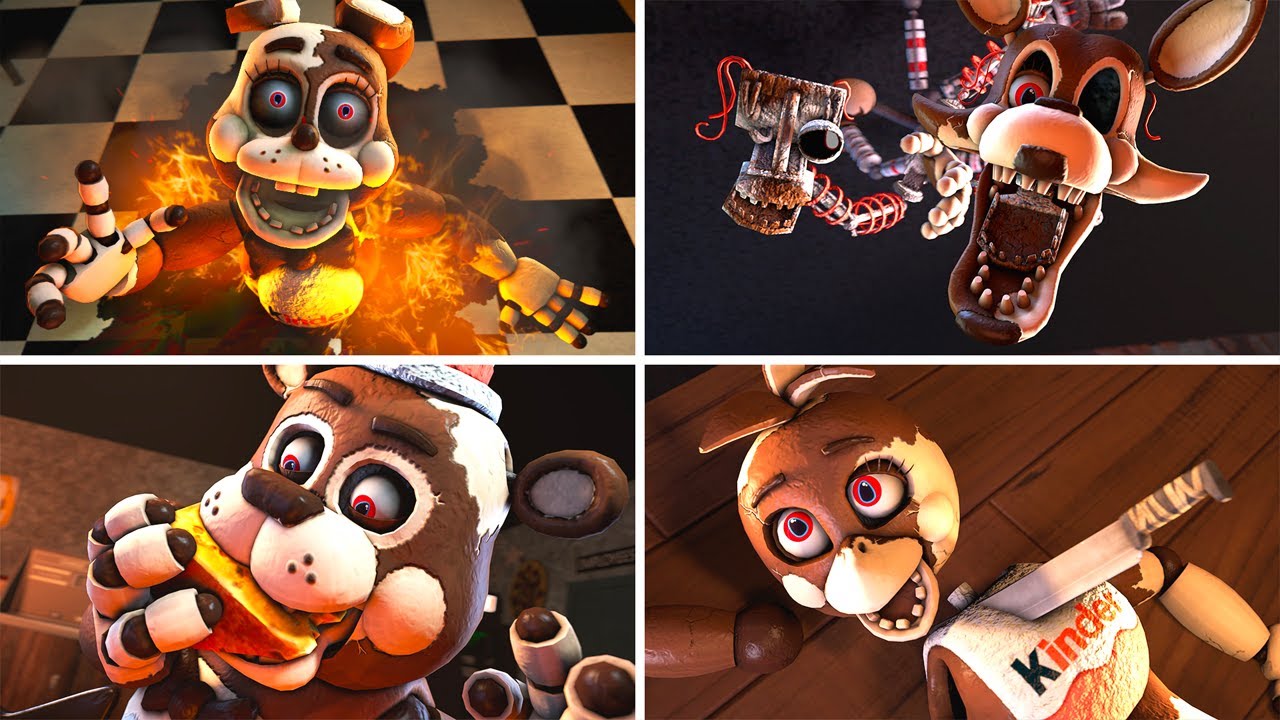 [SFM FNAF] FNaF Kinder Counter Jumpscares